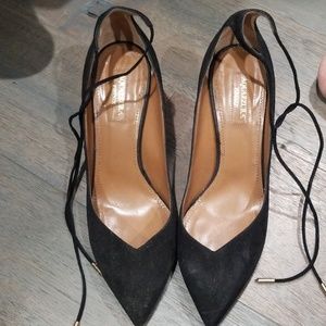 Aquazzura Suede Heel